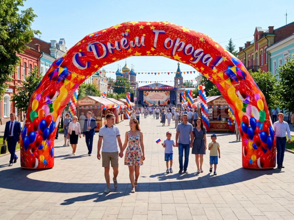 Арка для городских мероприятий