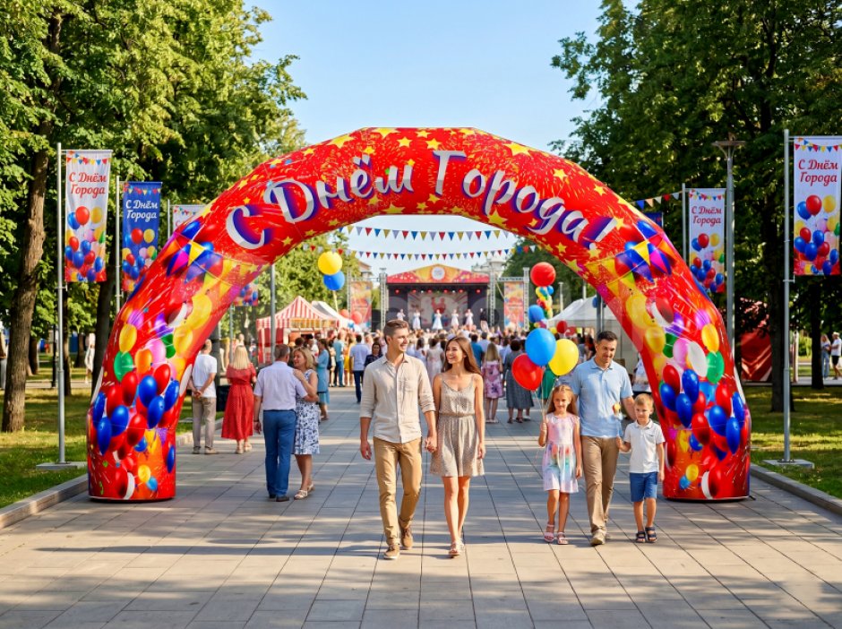 Арка для городских мероприятий