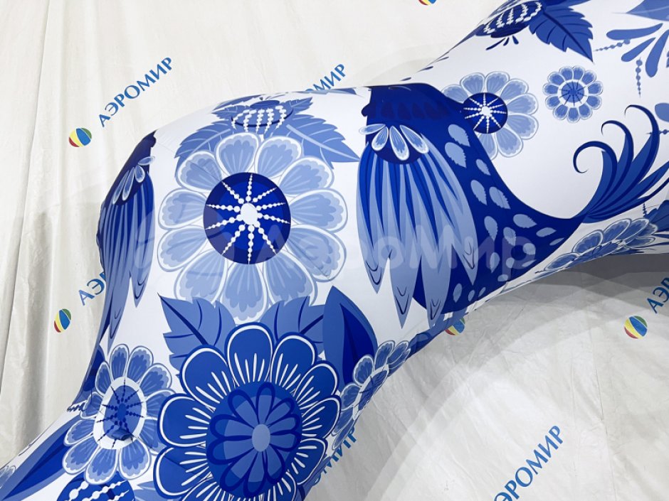 Надувная арка Хохлома — авторский дизайн и оформление на выбор