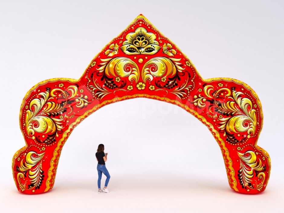 Надувная арка Кокошник