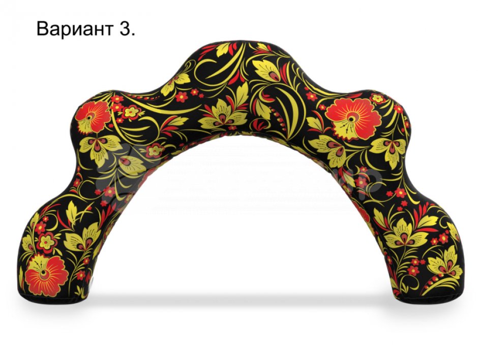 Надувная арка Хохлома — авторский дизайн и оформление на выбор