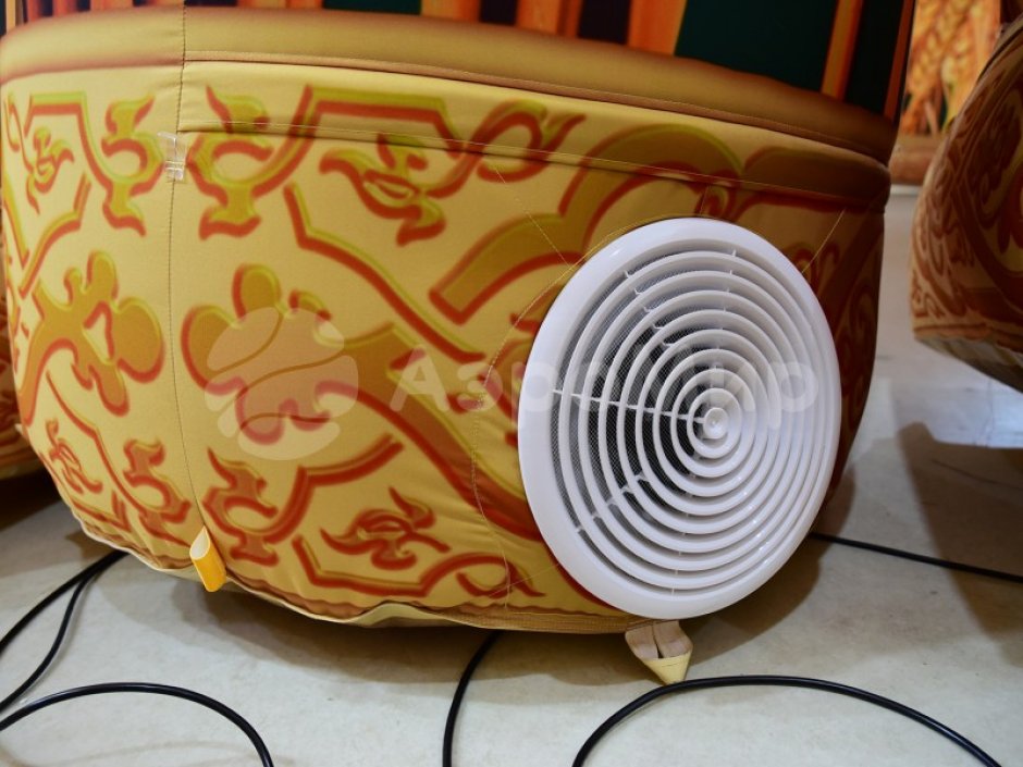 арка-туннель Колосья