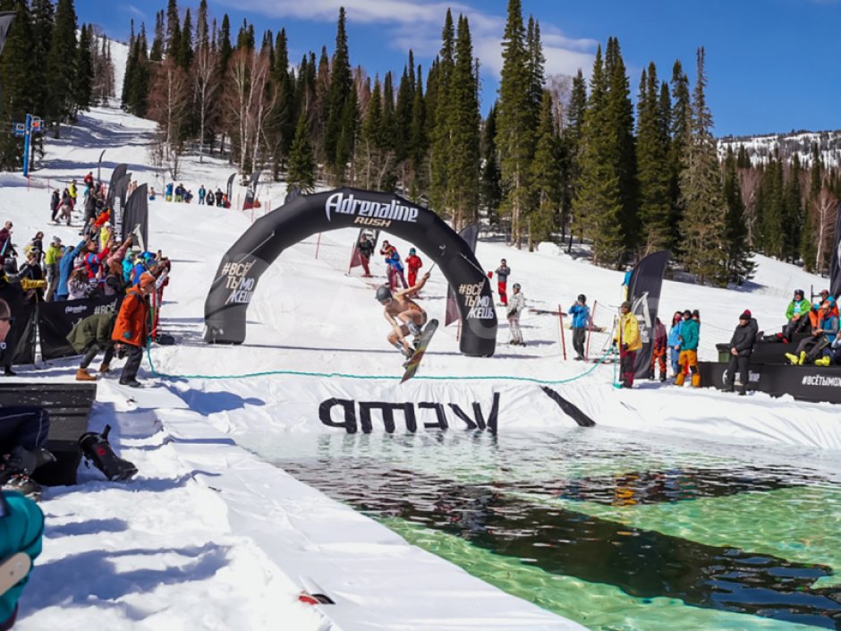 Надувная арка круглая — полноцветная печать