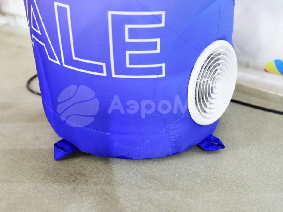 Полноцветная надувная арка серии лайт круглой формы