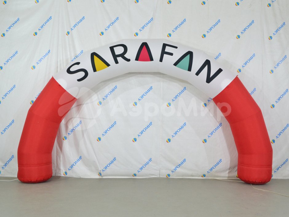 Надувная арка круглая — для оформления, декора и спортивных мероприятий