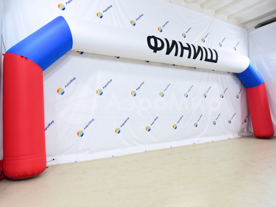 Надувная арка Лайт — простая и легкая форма трапеции