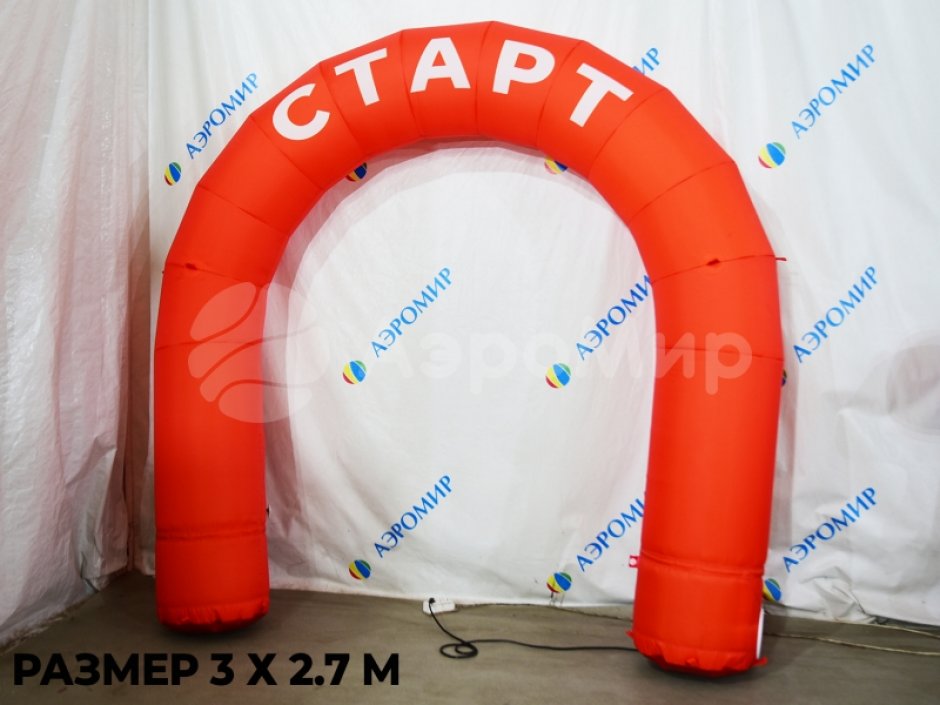 Надувная арка серии лайт круглой формы