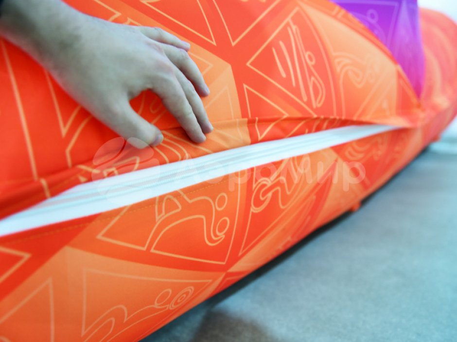 Надувная арка с опорами и полноцветной печатью серии Лайт