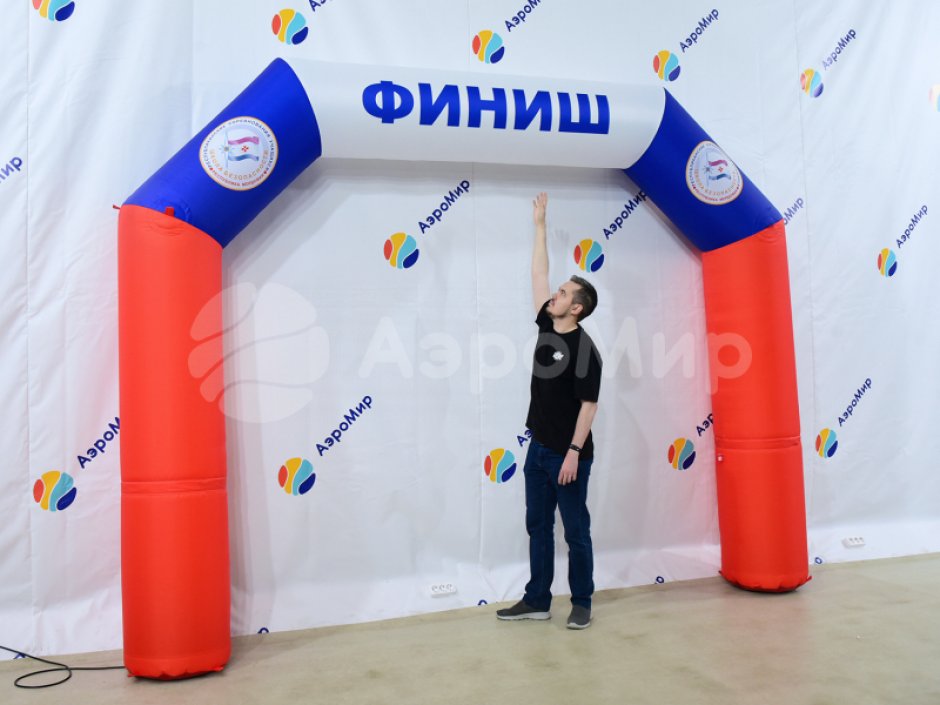 Надувная арка Лайт полноцветная