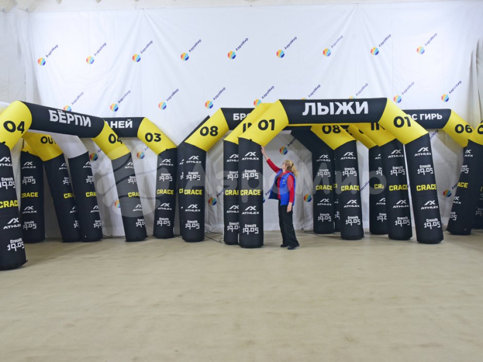 Надувная арка Лайт полноцветная