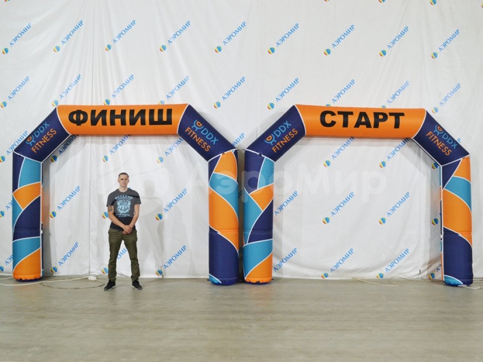 Надувная арка Лайт полноцветная