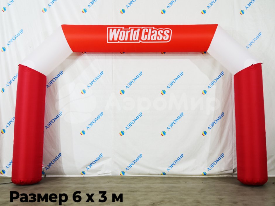 Надувная арка Лайт — простая и легкая форма трапеции