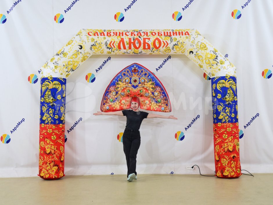 Мега кокошник