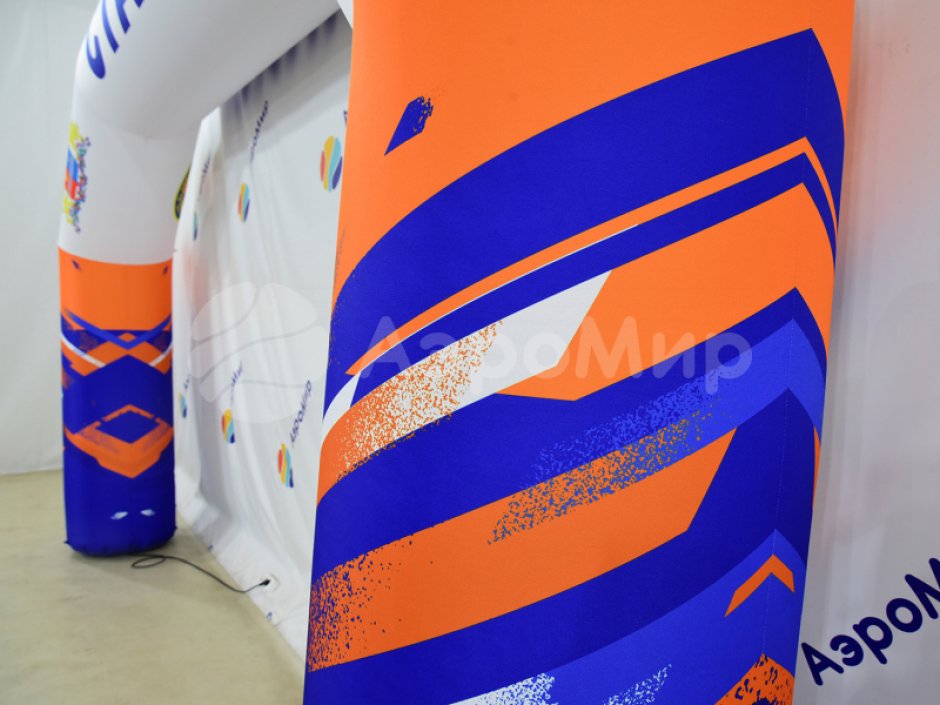 Надувная арка Лайт — простая и легкая форма трапеции