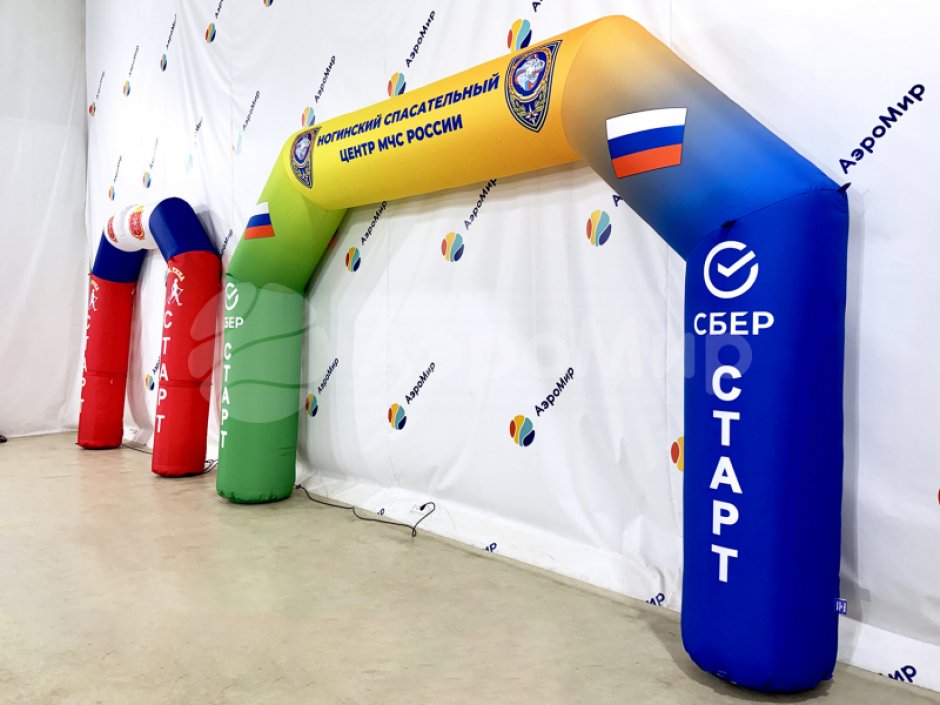 Надувная арка Лайт полноцветная спортивная