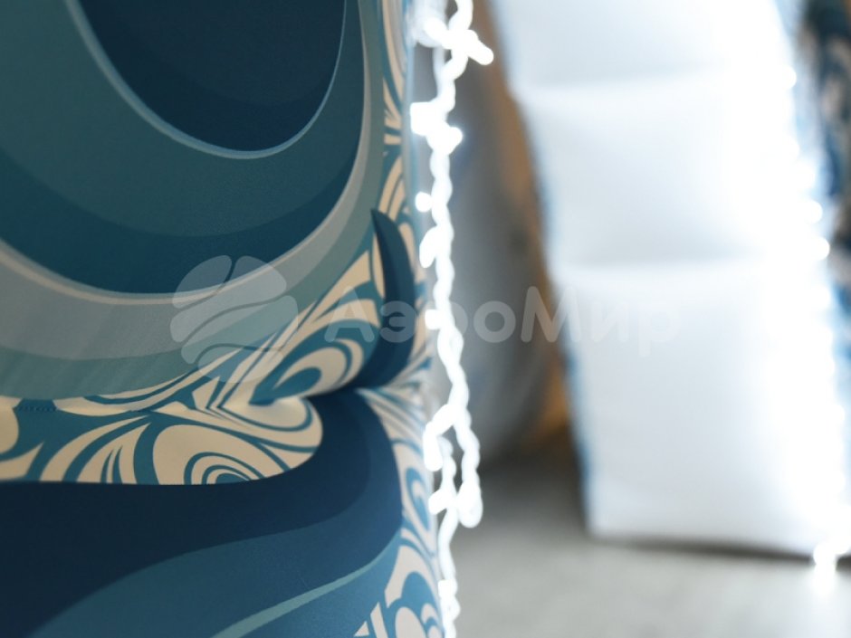 Надувная новогодняя арка с подсветкой Мороз для оформления и декора