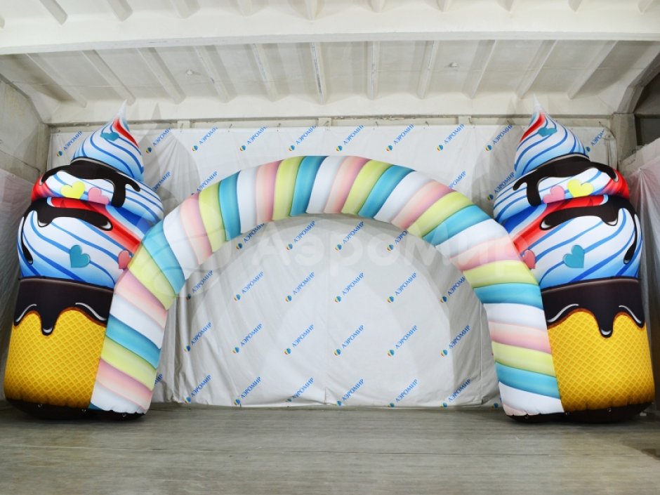 Арка Башня — надувная арка с индивидуальным дизайном