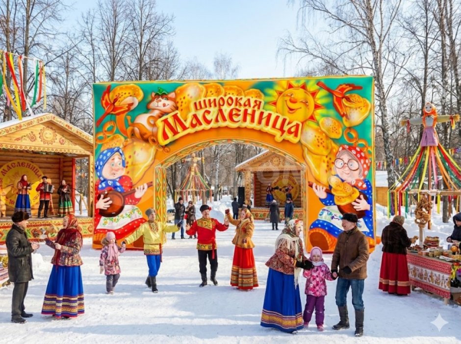 Масленица праздничная