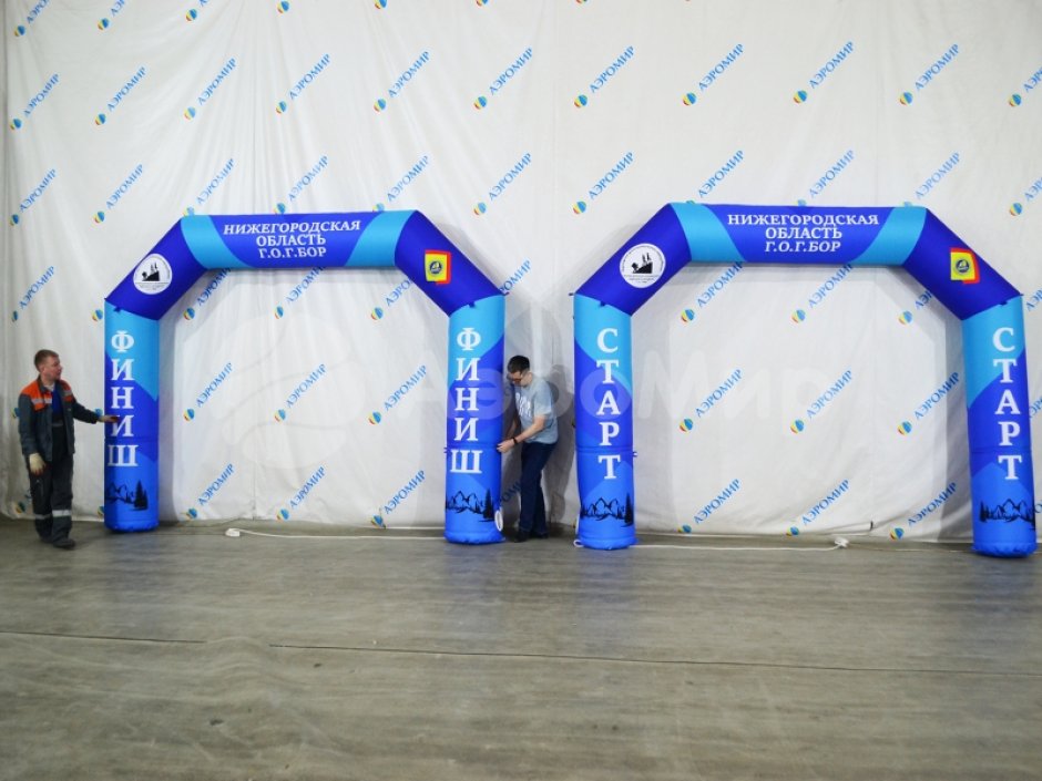 Надувная арка Лайт полноцветная