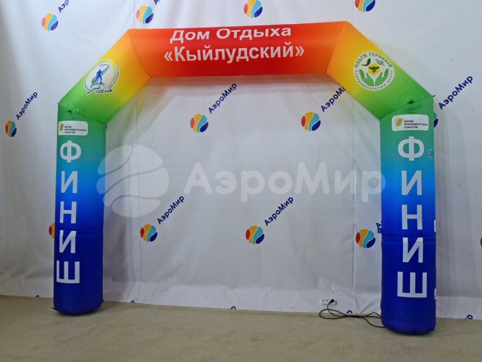 Надувная арка Лайт полноцветная