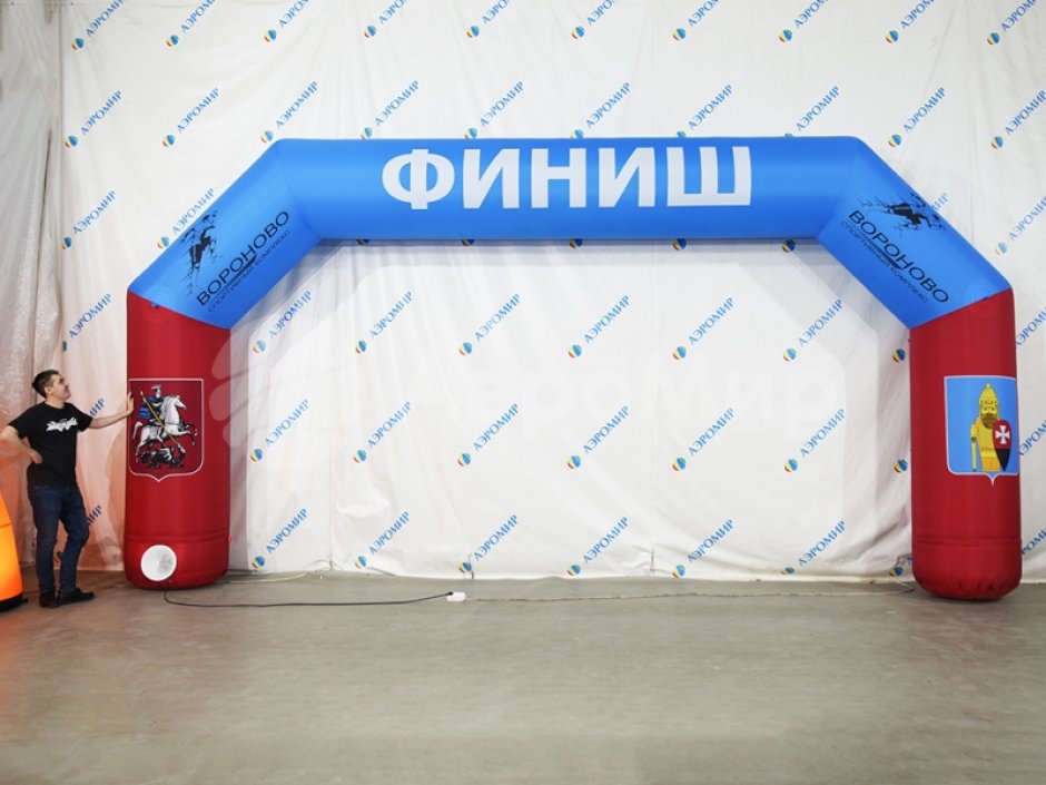 Надувная арка трапеция — полноцветная печать