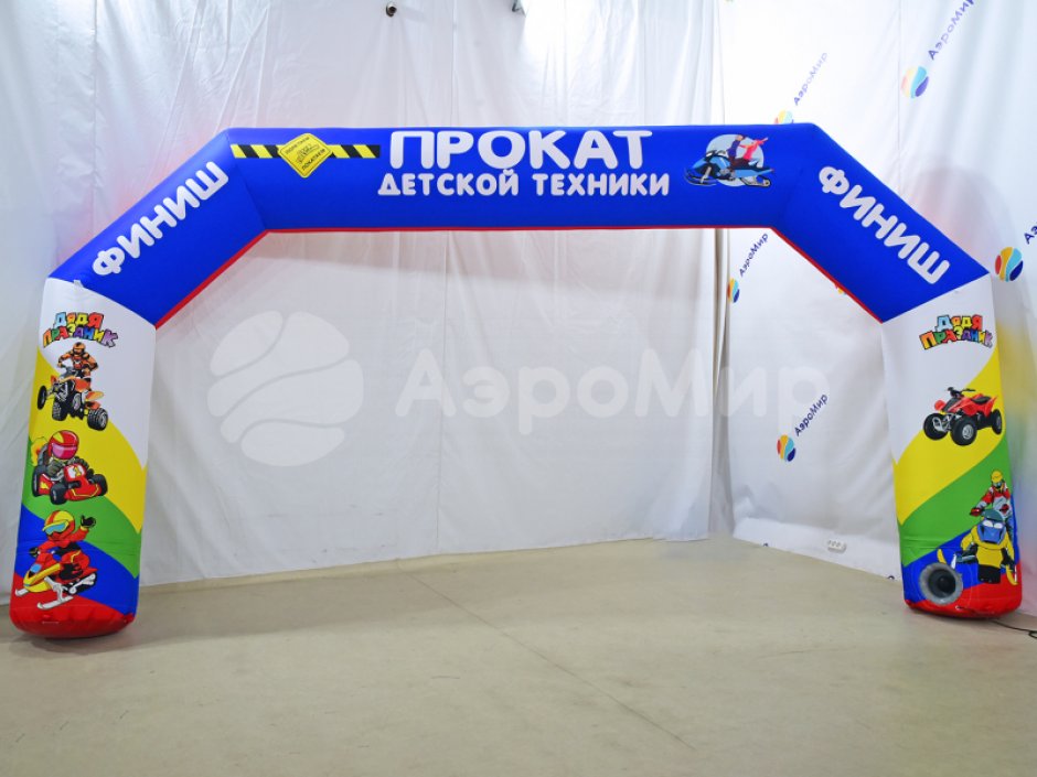 Надувная арка Лайт полноцветная