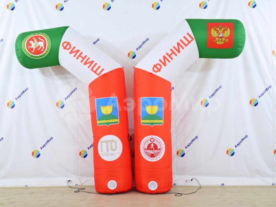 Надувные полуарки — раздвижные арки из двух частей