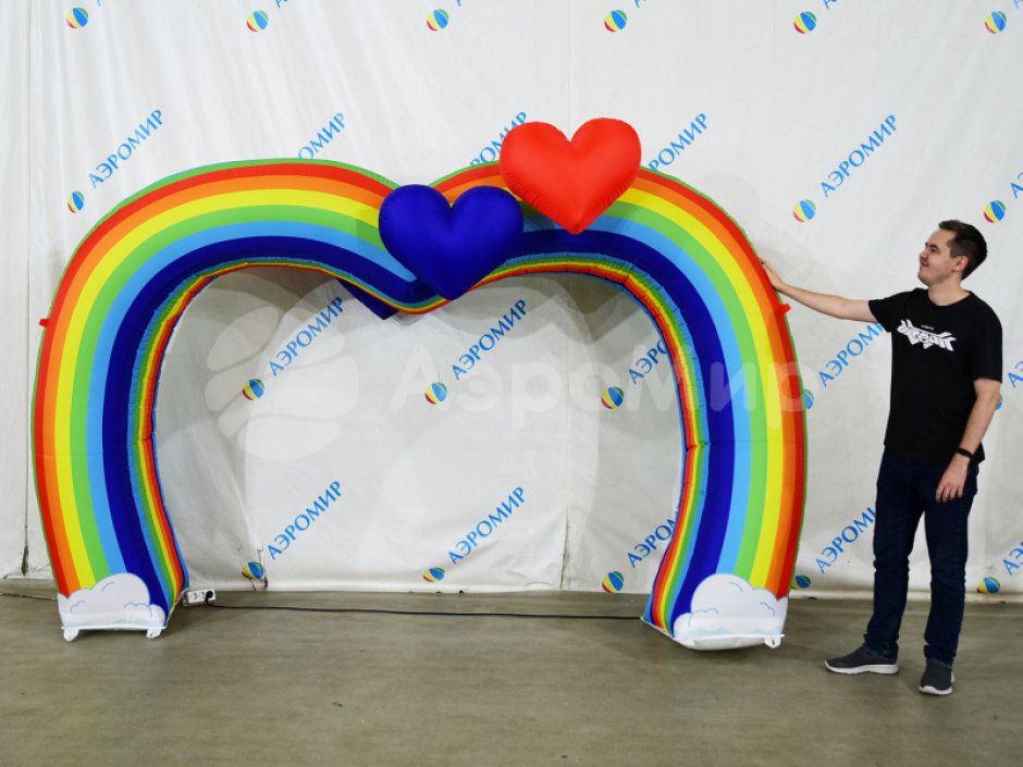 Надувная арка Сердце