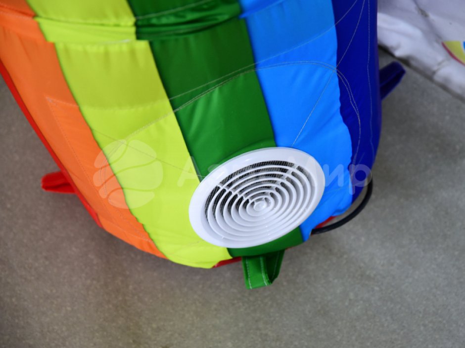 Полноцветная надувная арка серии лайт круглой формы