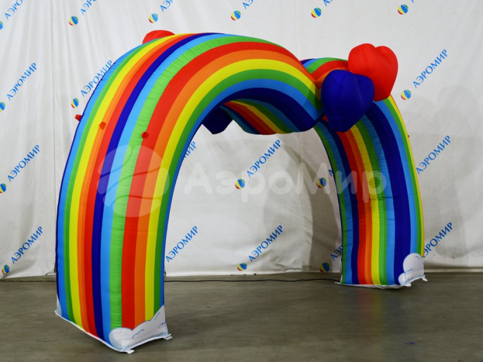 Надувная арка Сердце