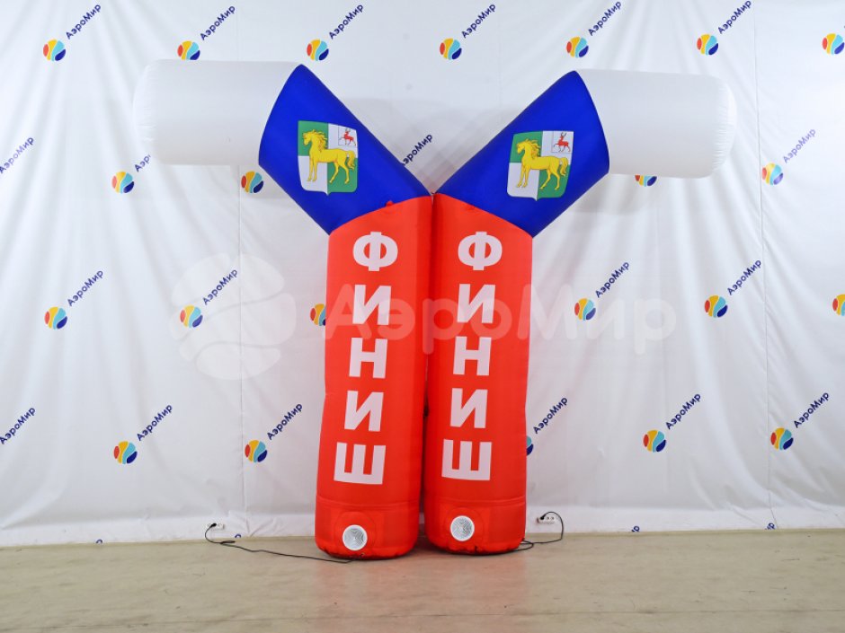 Надувная полуарка трапеция серии лайт