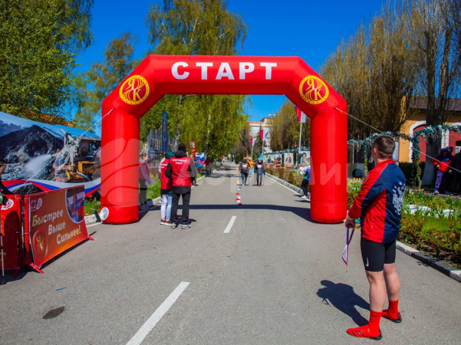 Надувная арка трапеция — полноцветная печать