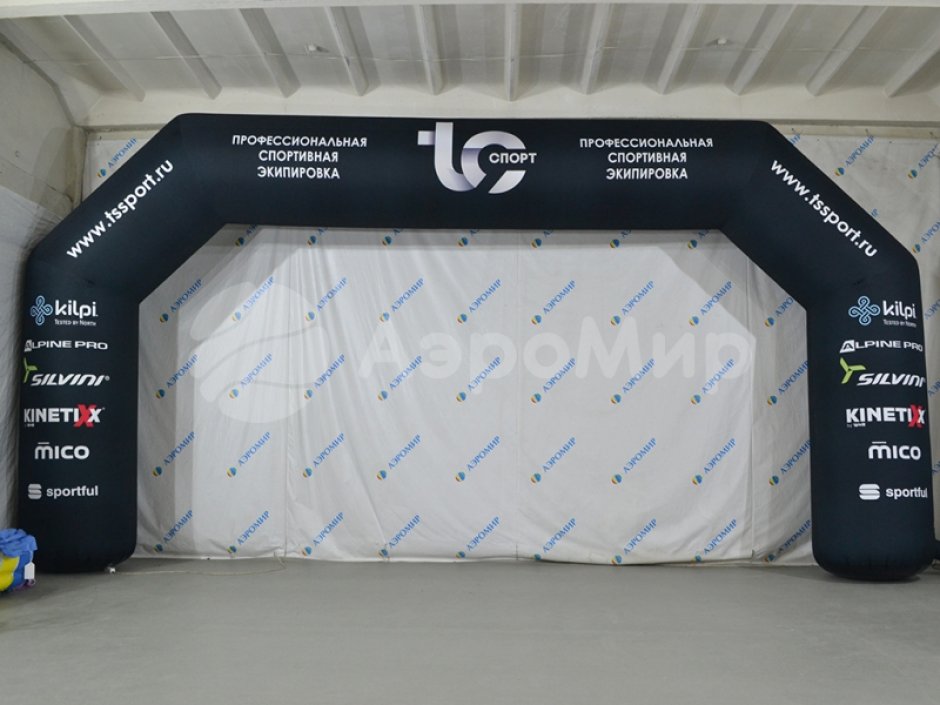 Надувная арка трапеция — полноцветная печать