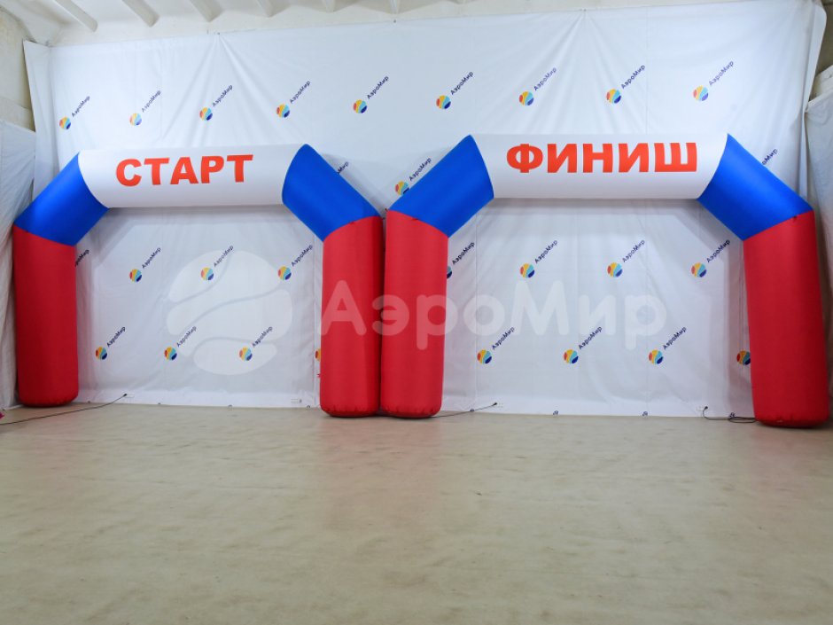 Надувная арка Старт-Финиш для спортивных и развлекательных мероприятий