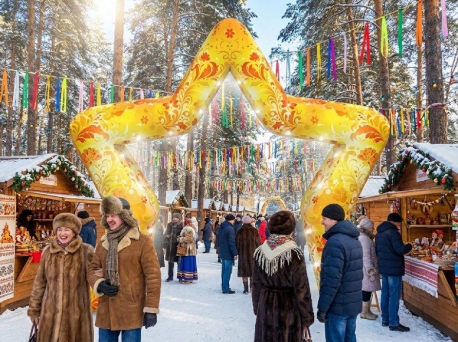 Арка Звезда Масленица