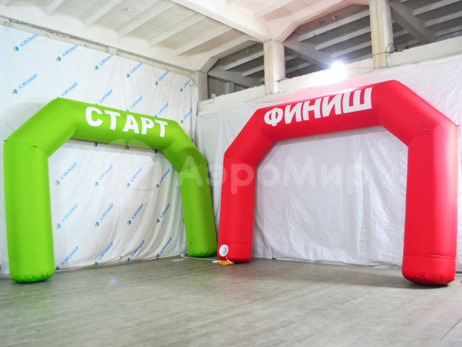 Надувные финишные ворота 