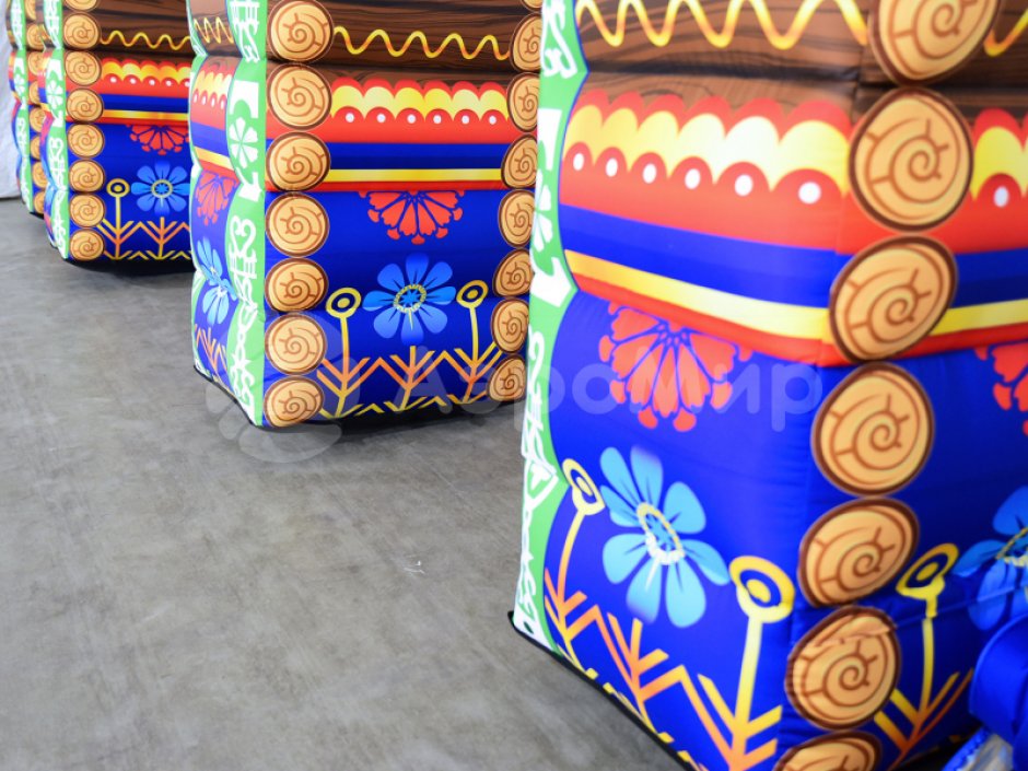 Надувная арка Терем расписной