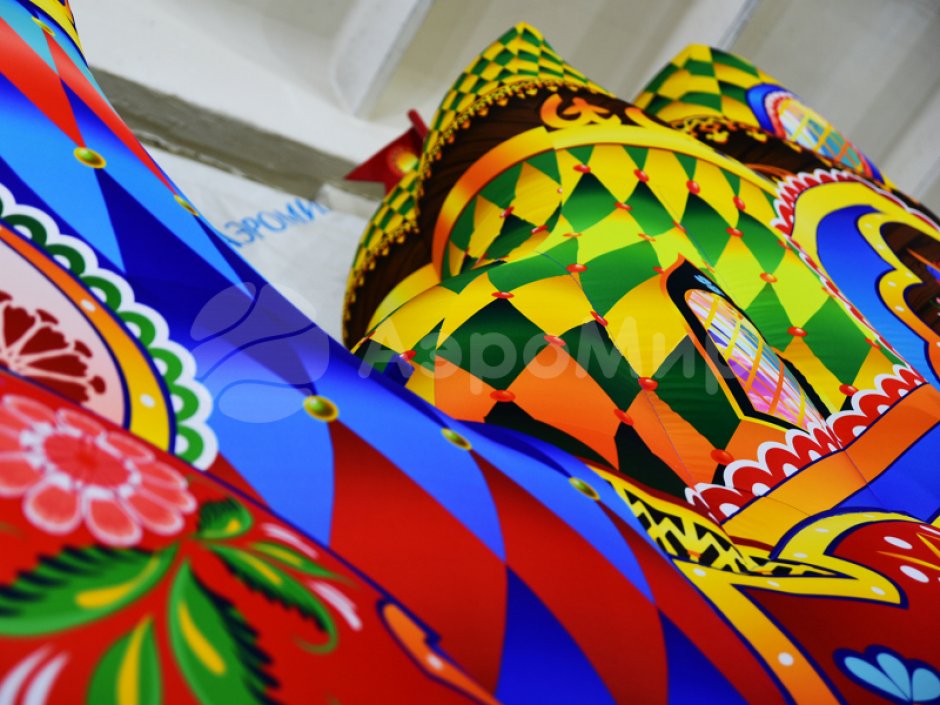 Надувная арка Терем расписной