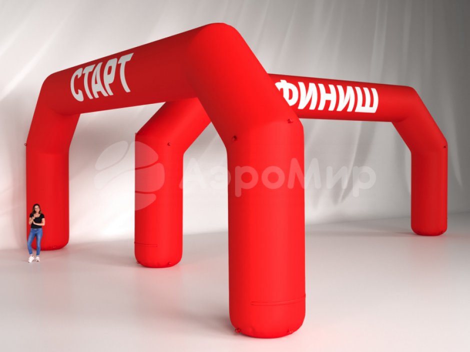 Надувные финишные ворота 