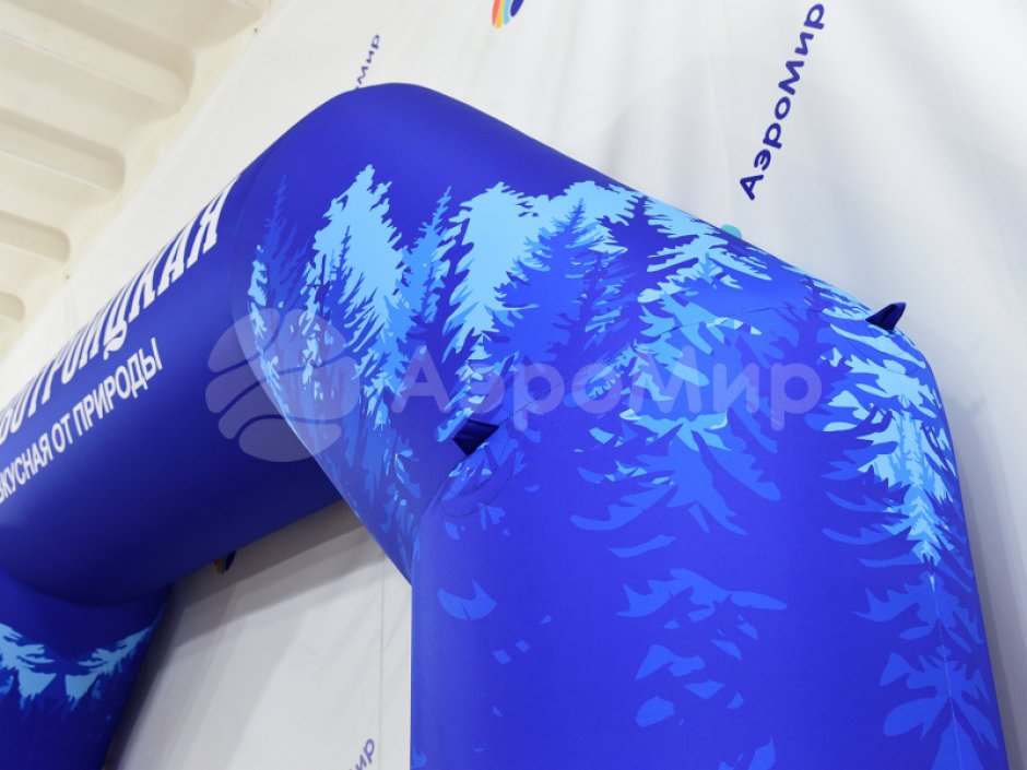 Надувная арка Старт-Финиш для спортивных и развлекательных мероприятий