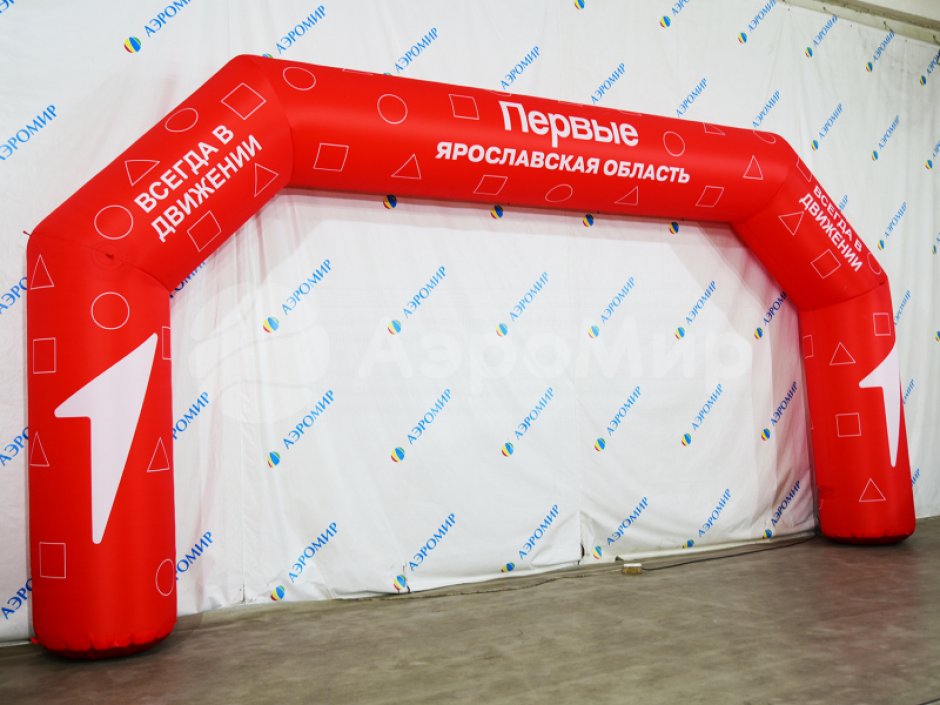 Надувная арка трапеция — полноцветная печать
