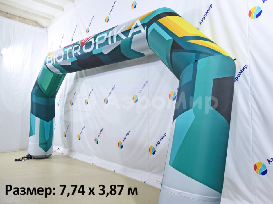 Надувная арка трапеция — полноцветная печать