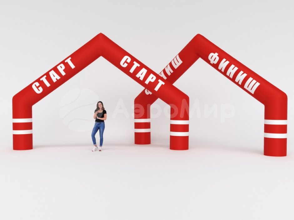 Надувная арка Лайт треугольной формы 