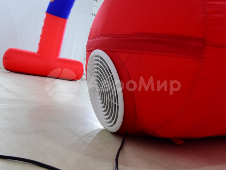 Надувная арка с опорами — трапеция