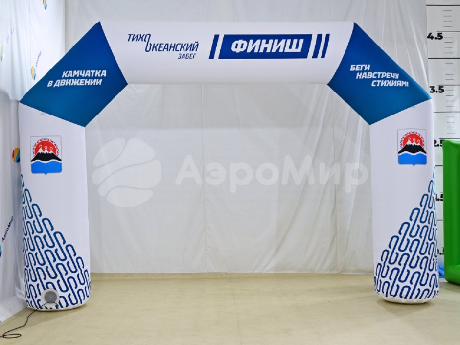Надувная арка трапеция — полноцветная печать