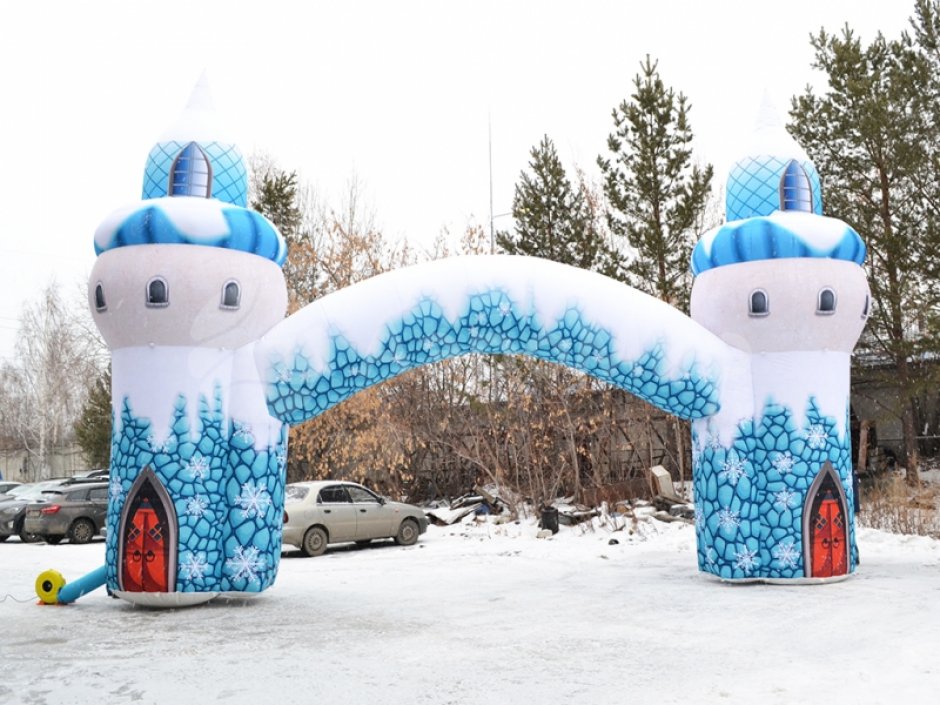 Арка Башня — надувная арка с индивидуальным дизайном