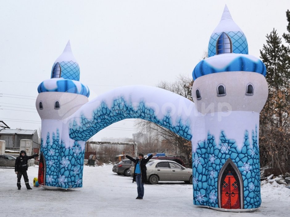 Арка Башня — надувная арка с индивидуальным дизайном