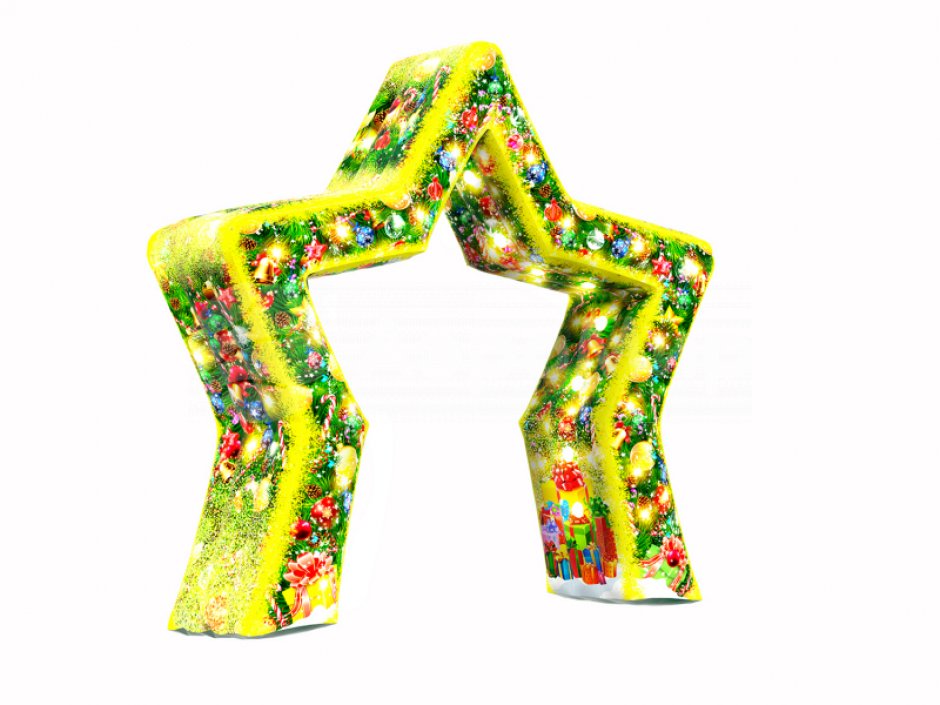 Надувная арка Звезда