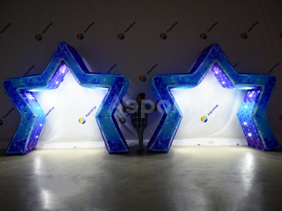 Надувная арка Звезда