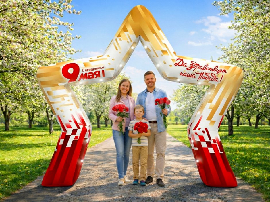 Фотозона звезда